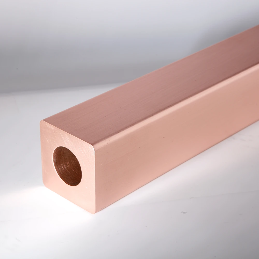 Outer Square Inner Circle Copper Tube