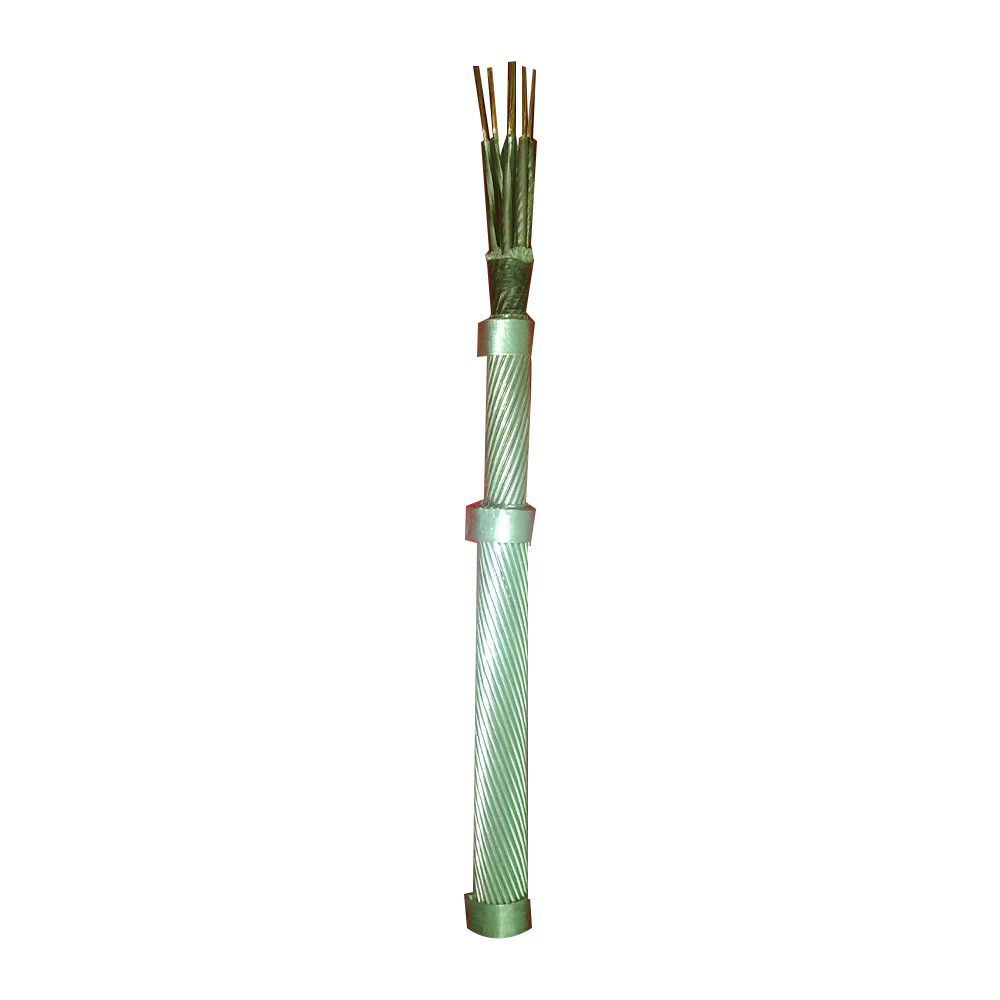 7-Conductor Logging Cable 1/2" vs 33/64" vs 15/32" Size Comparison